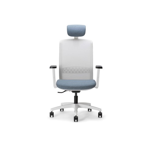 Scaun managerial Nahu Essential Halley White 01 PT